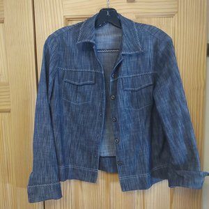 Light weight home sewn denim jacket /shirt